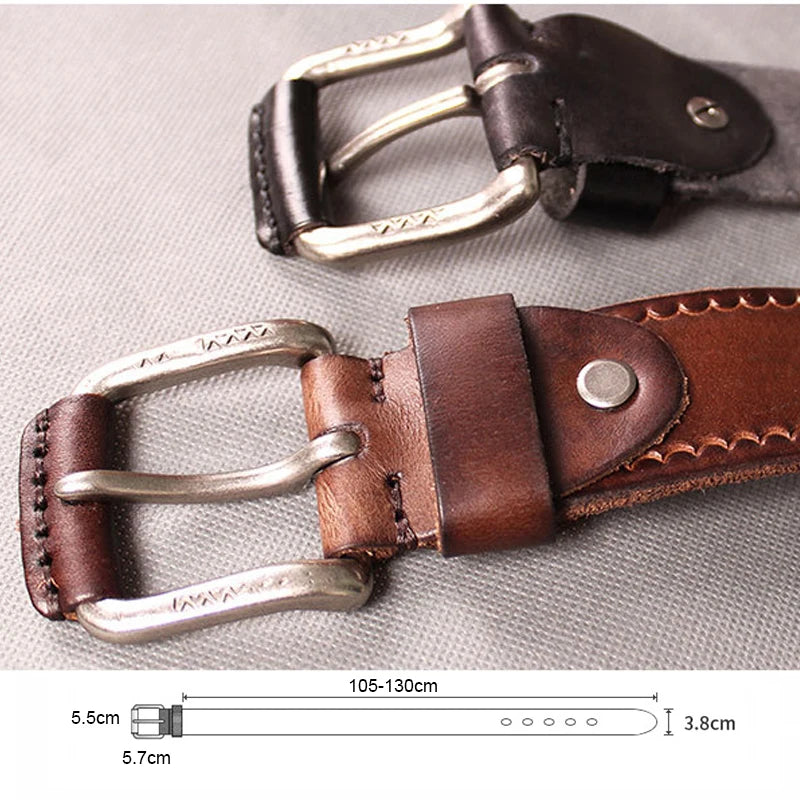 Retro Original Leather Belt for Men