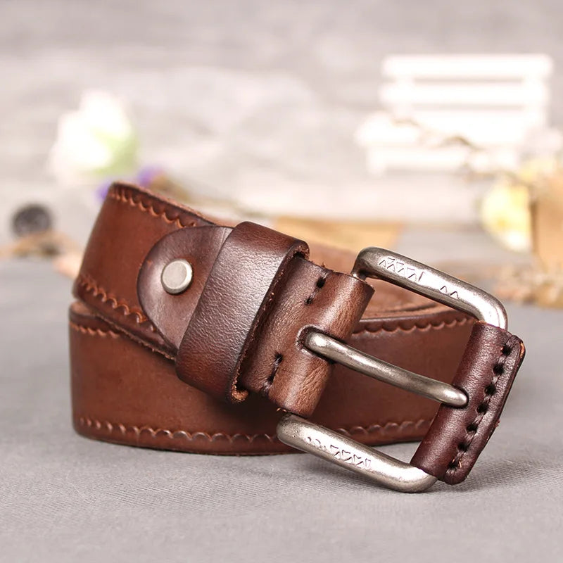 Retro Original Leather Belt for Men