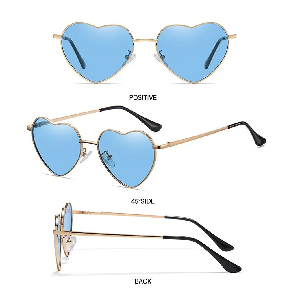 UV400 Protection Heart-Shaped Sunglasses