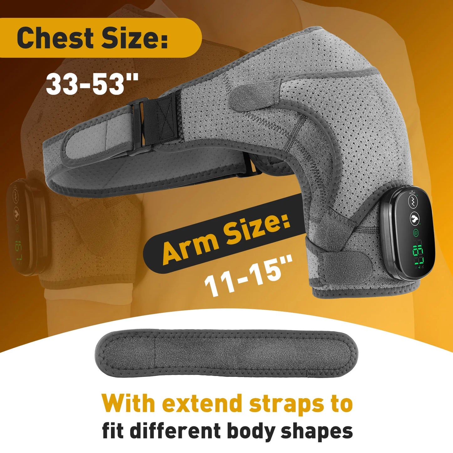 Multifunctional Neck, Back & Waist Massager Belt