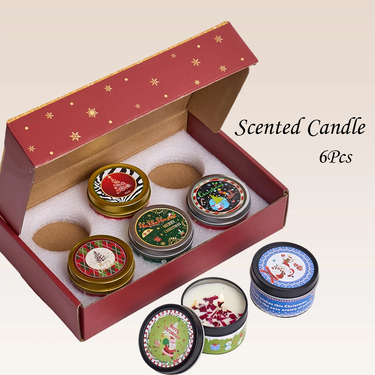 Christmas Fragrance Candle Jar