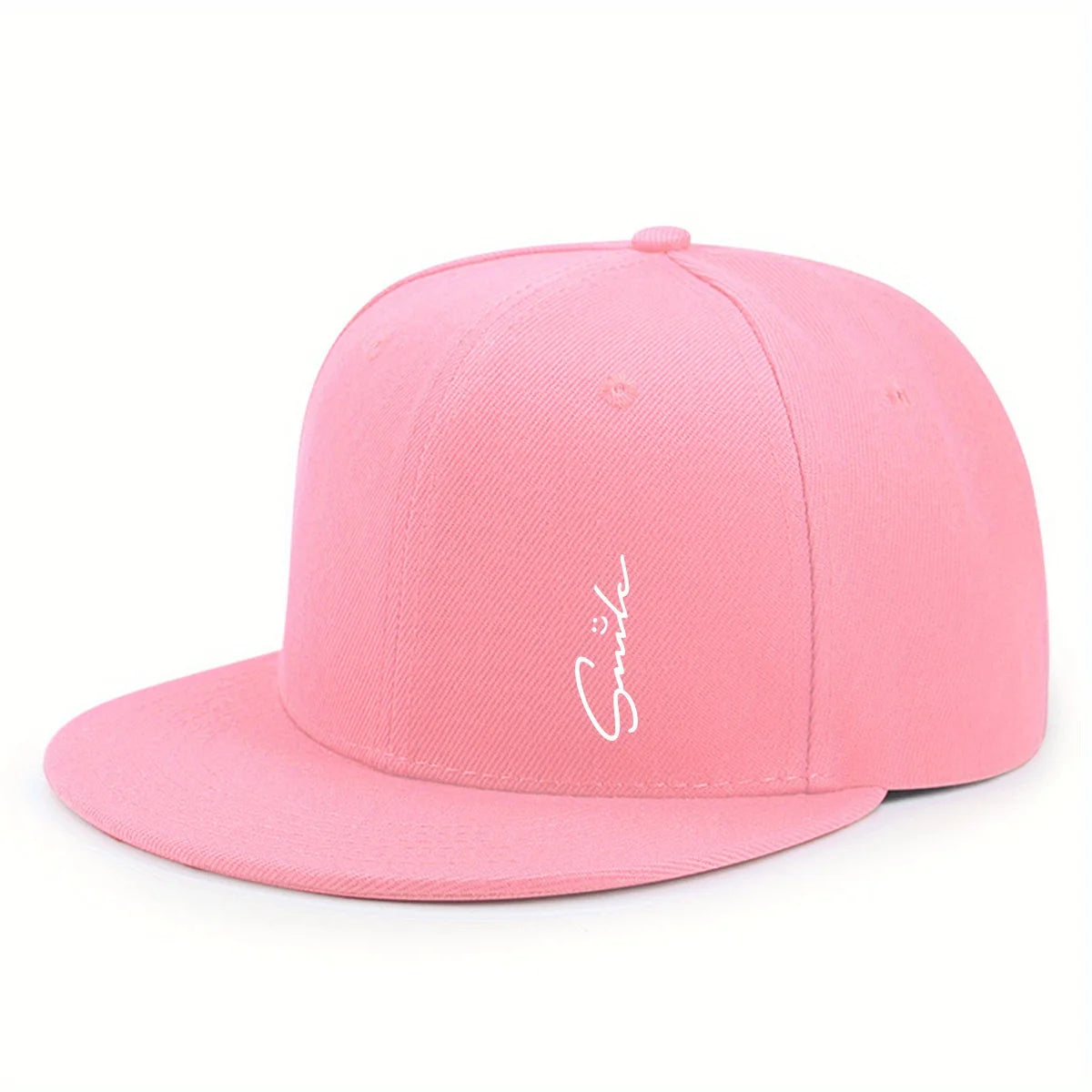 Unisex Woven Flat Brim Sun Hat