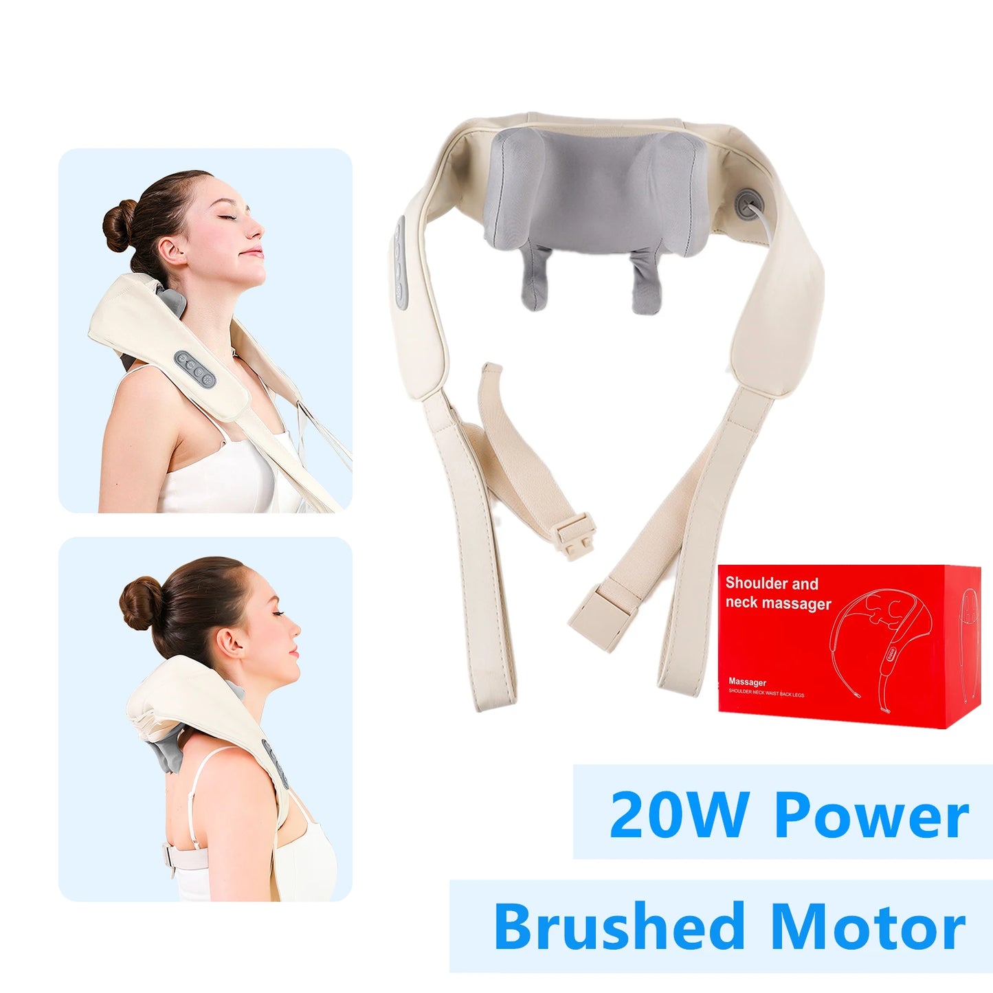 Wireless Shoulder, Neck, and Back Massager