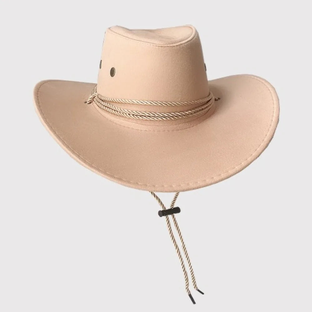 Unisex Western Wide Brim Fedoras Hat