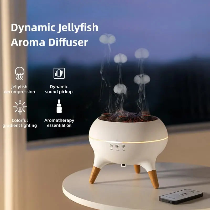 Dynamic Jellyfish Air Humidifier Oil Diffuser
