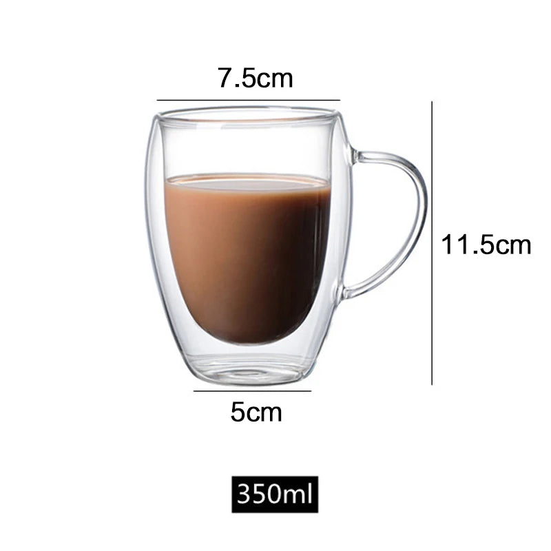 Heat Resistant Double Wall Coffee Cup