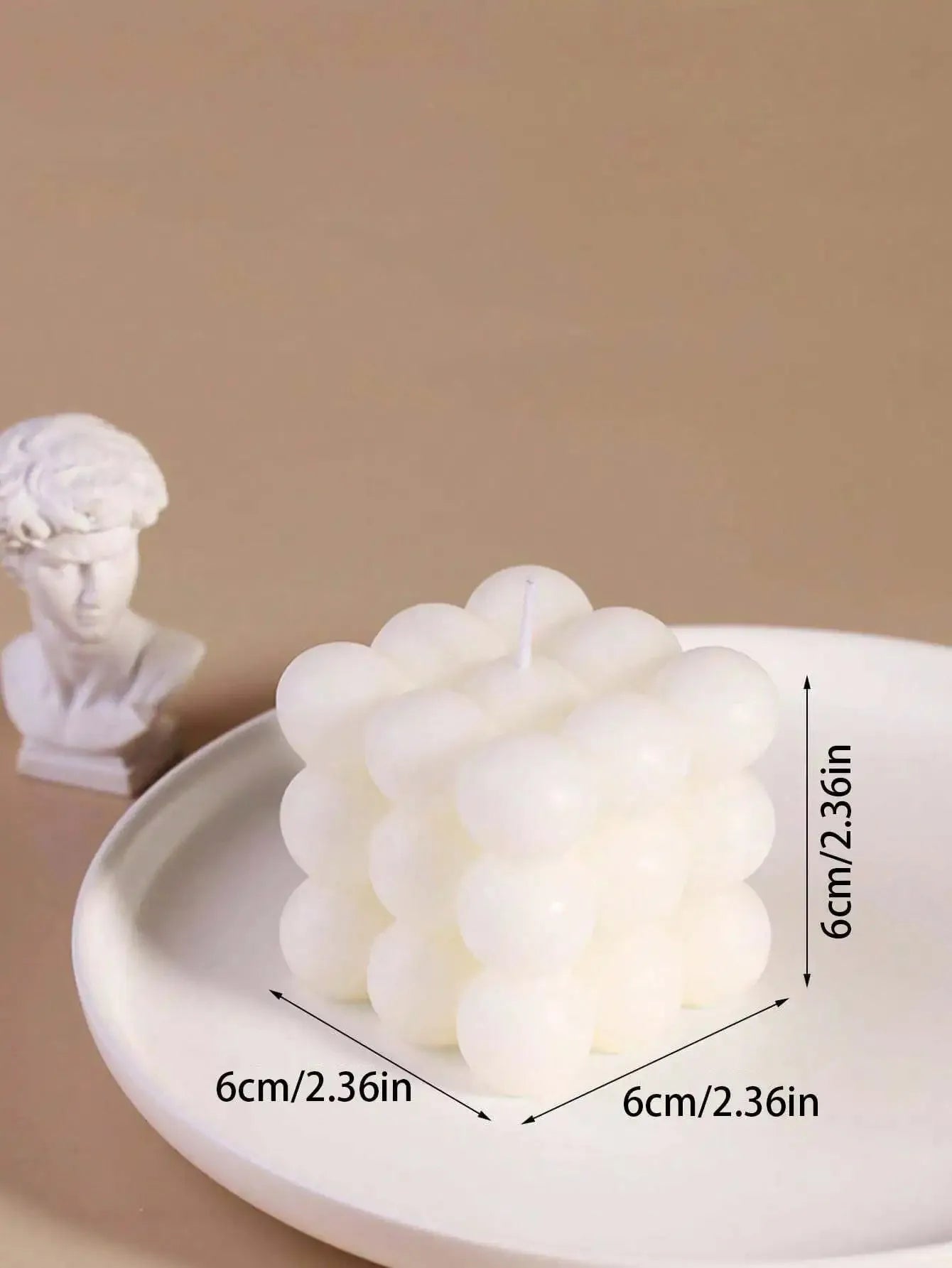 Ball-Shaped Soy Wax Magic Cube Aromatherapy Candle