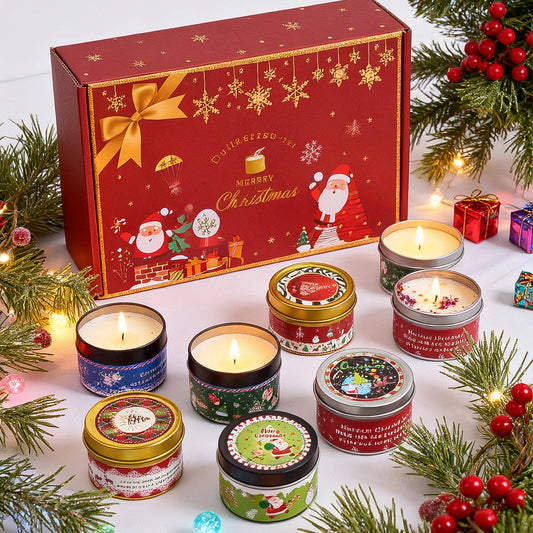 Christmas Fragrance Candle Jar