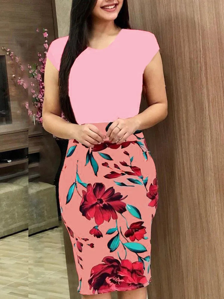 Women's Bodycon Mini Skirt Dress