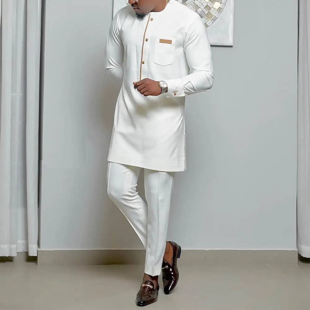 African Traditional Fashionable Men's Suit