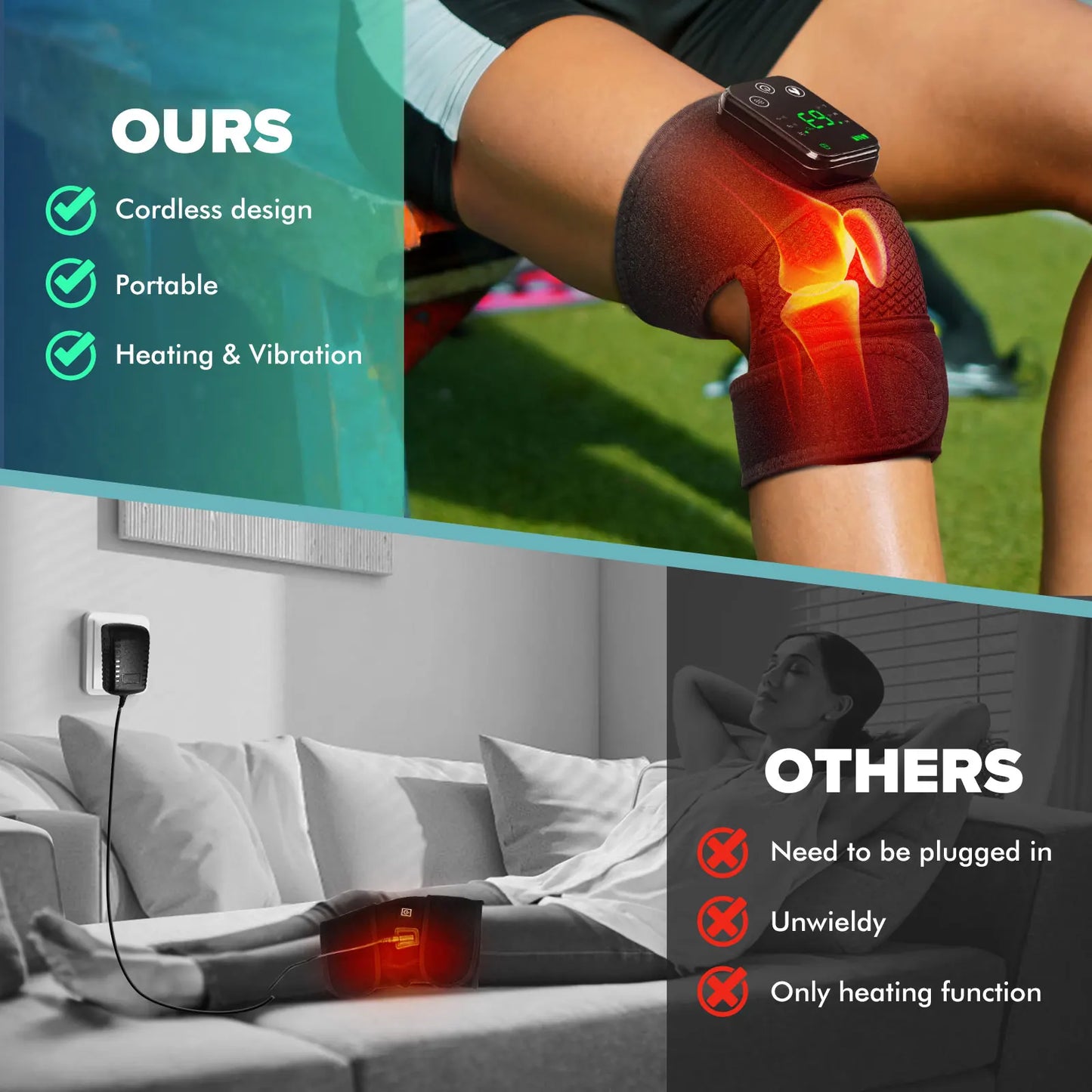 Multifunctional Neck, Back & Waist Massager Belt