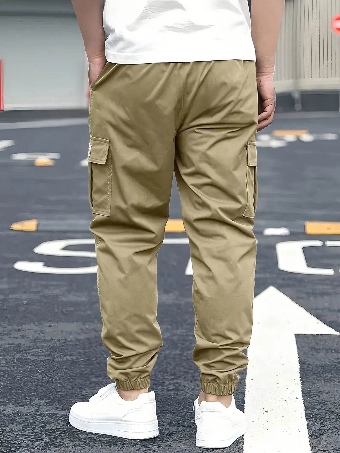 Outdoor Men's Cargo Pants Sweatpants