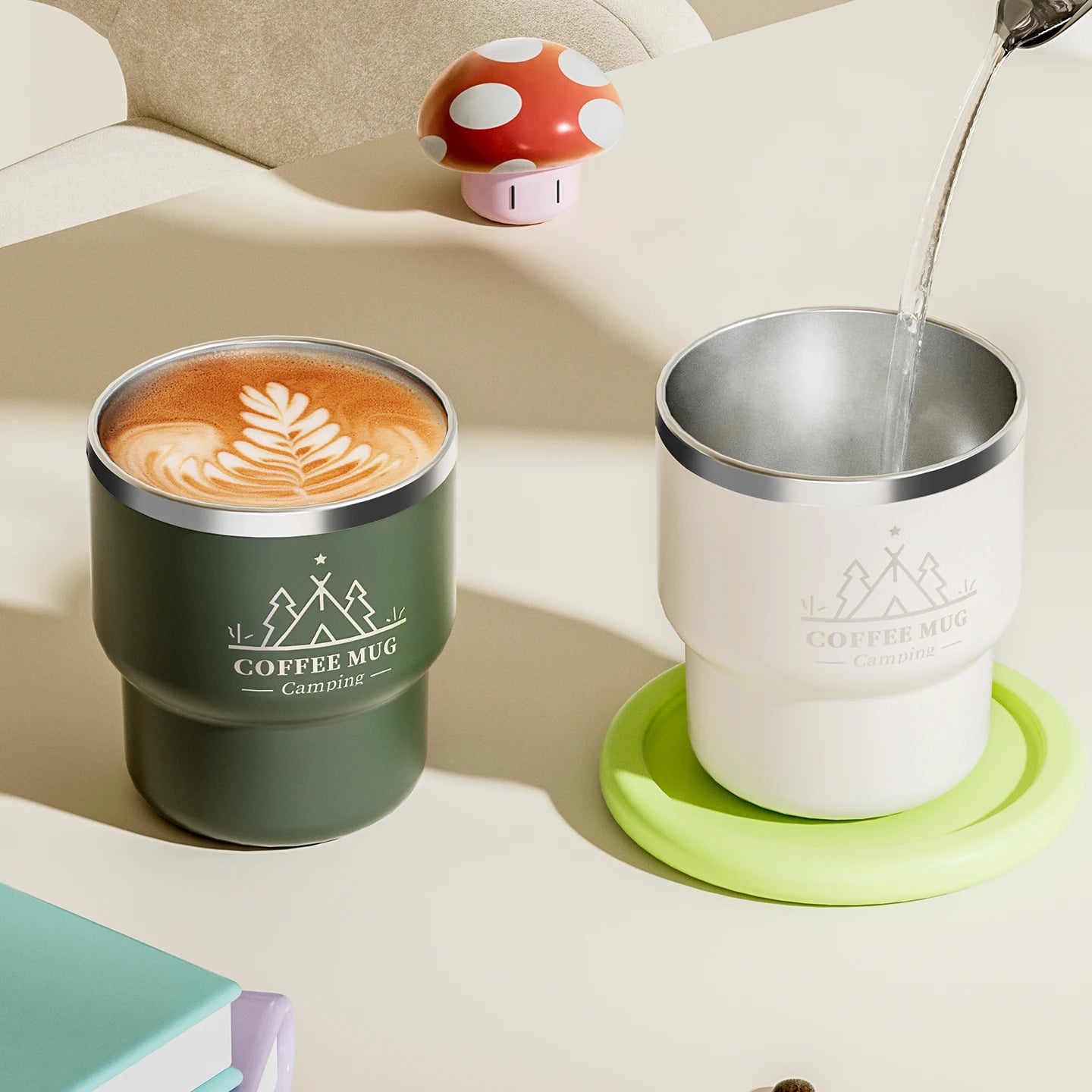 Double Layer Coffee Mug