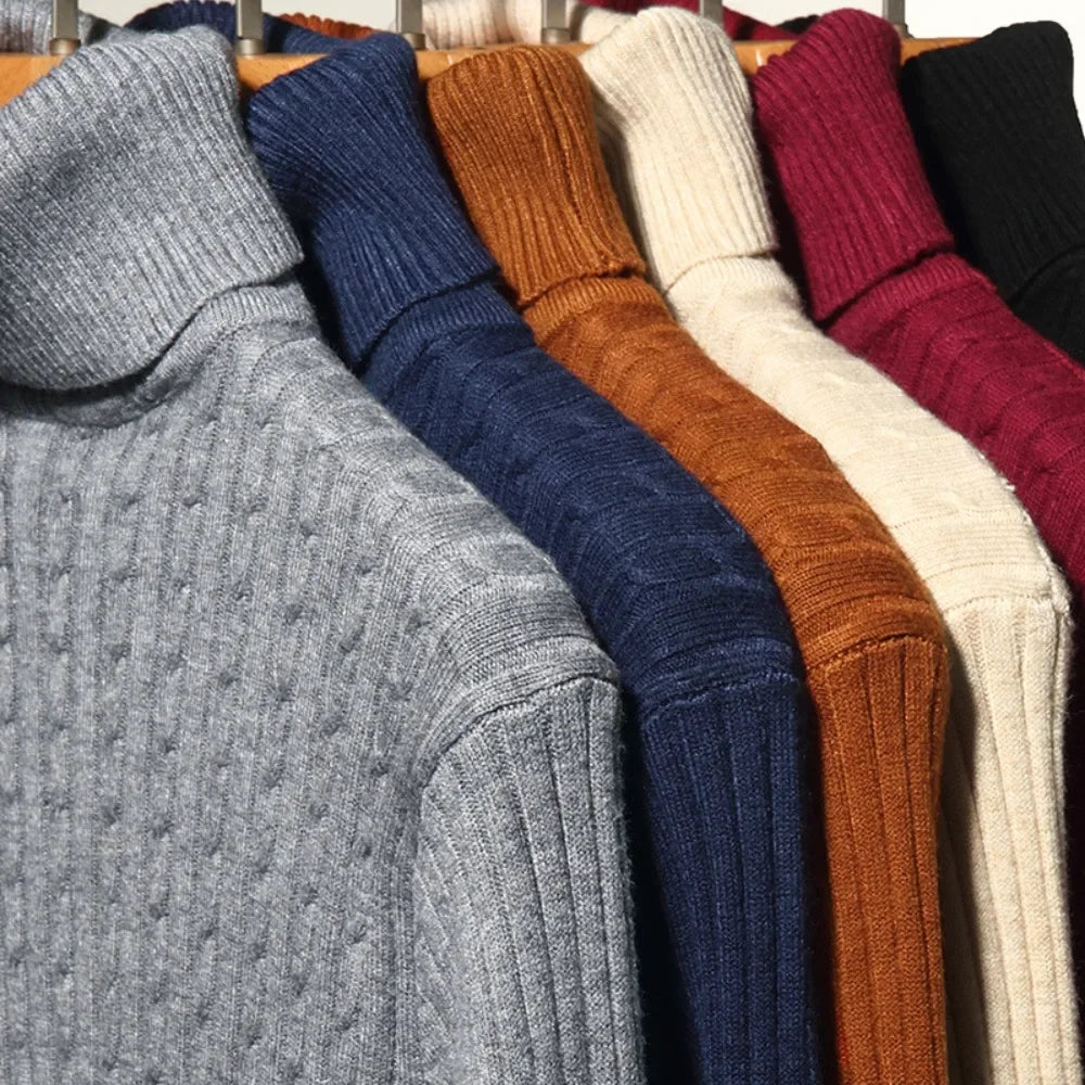 New Men's Turtleneck Sweaters
