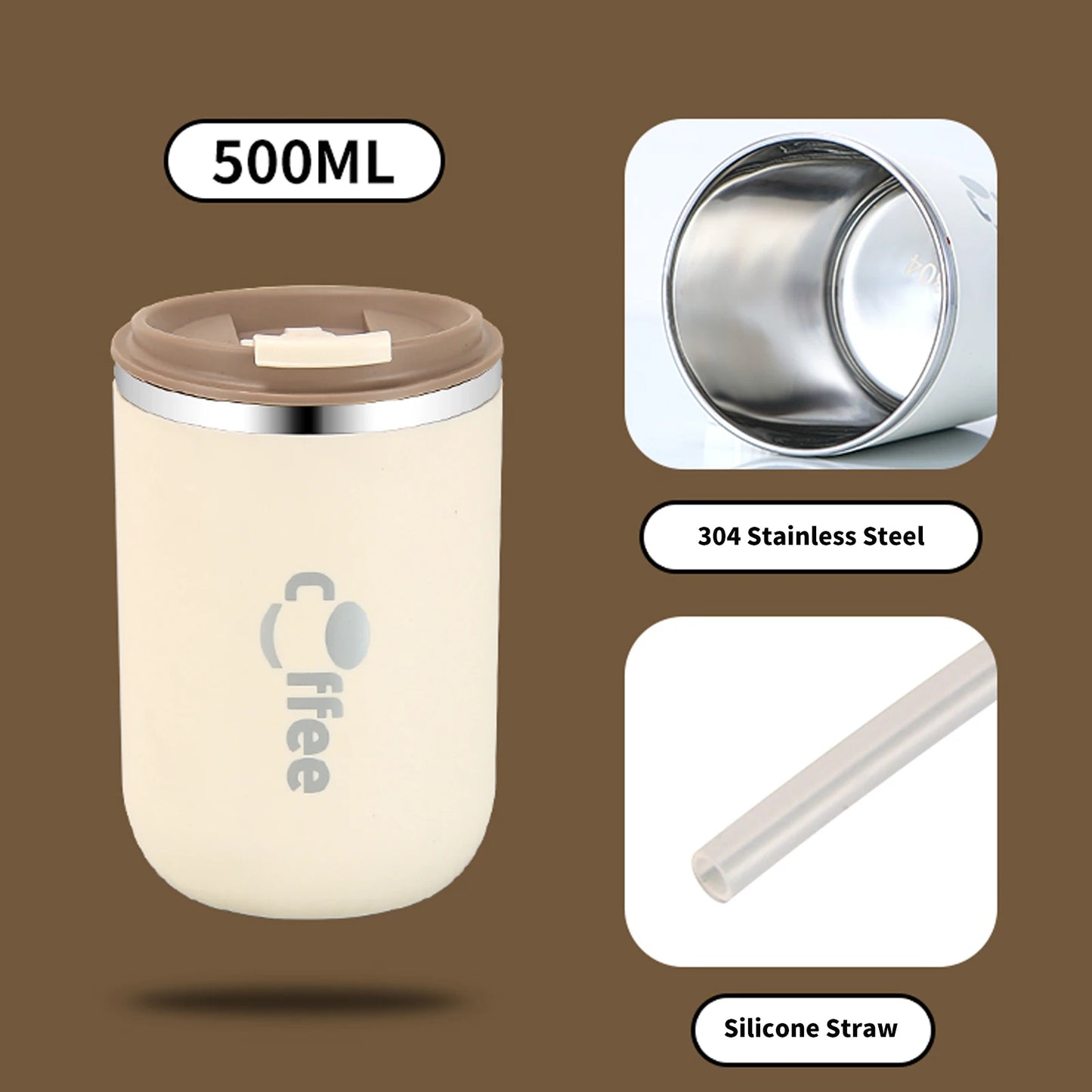 Leakproof Tea Milk Coffee Mug