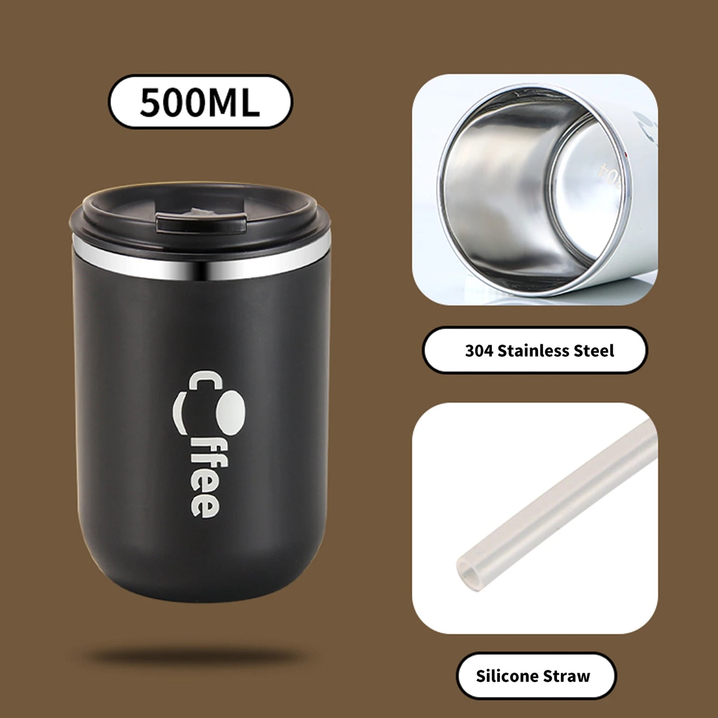 Leakproof Tea Milk Coffee Mug