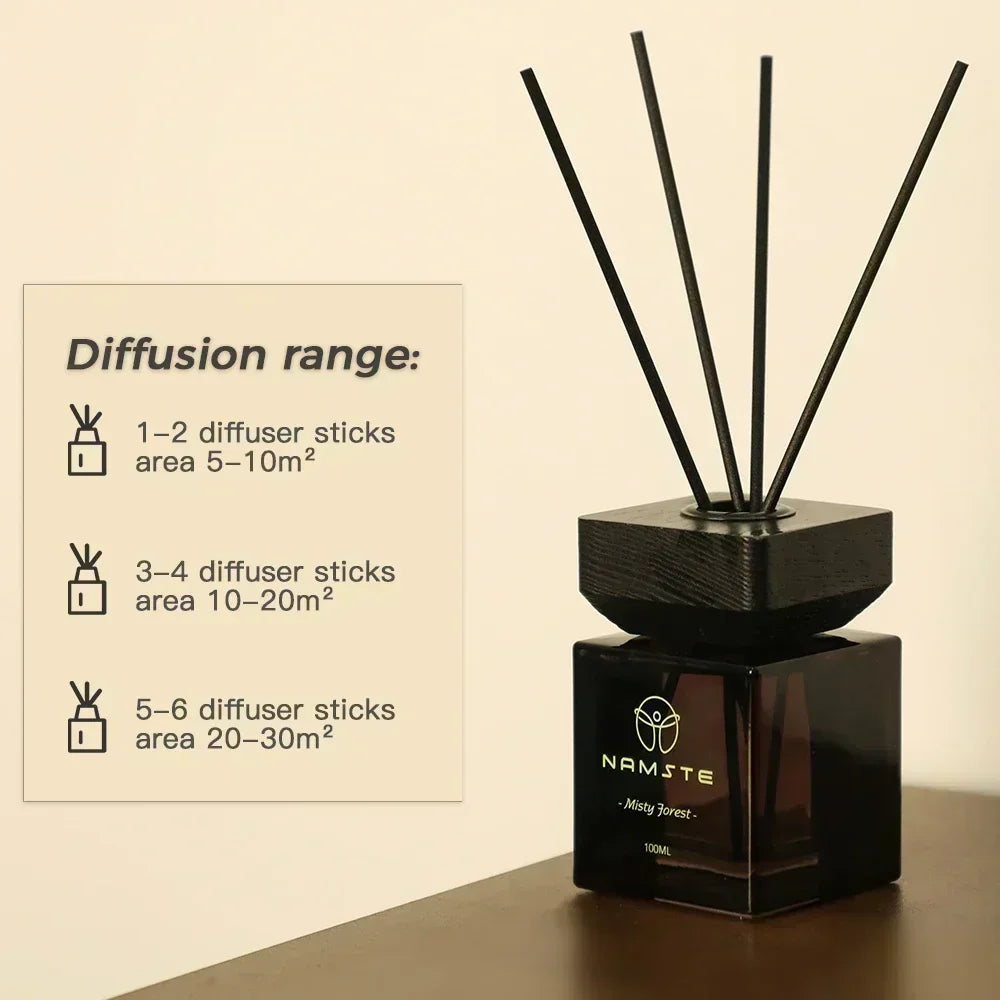 100ML Aromatherapy Oil Reed Diffuser Sticks