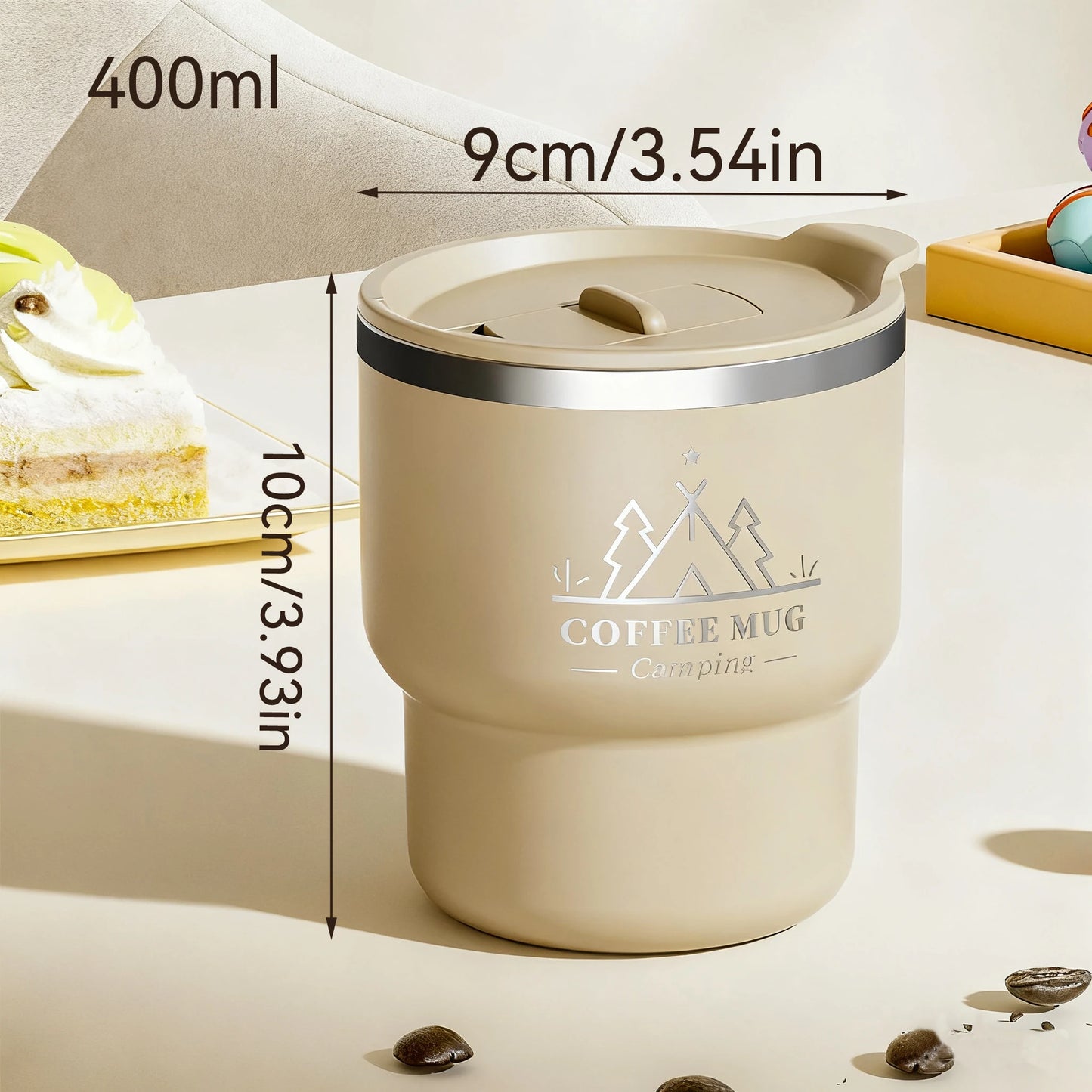 Double Layer Coffee Mug