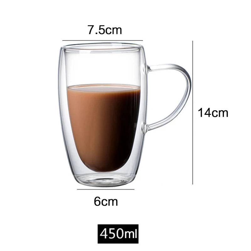 Heat Resistant Double Wall Coffee Cup