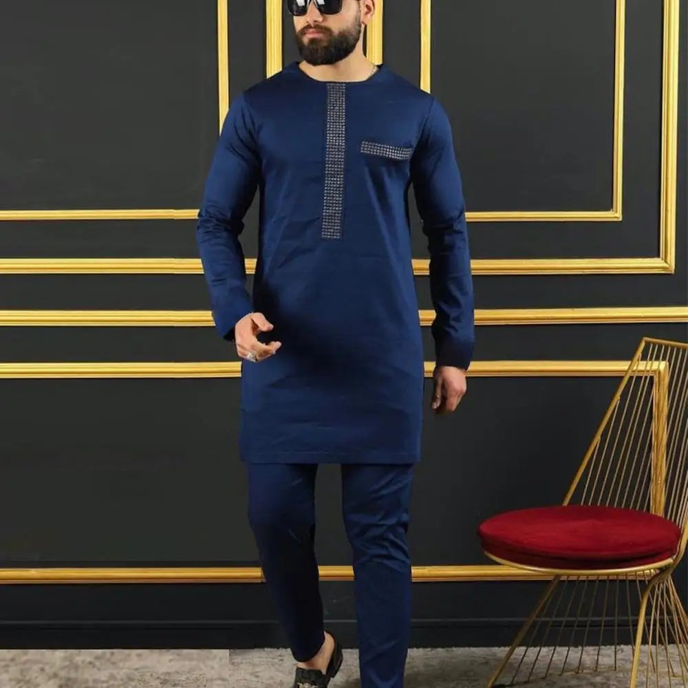 African Traditional Fashionable Men's Suit