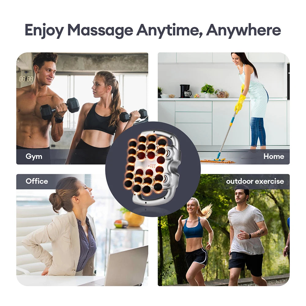 24-Head Fascia Gun Body Massager