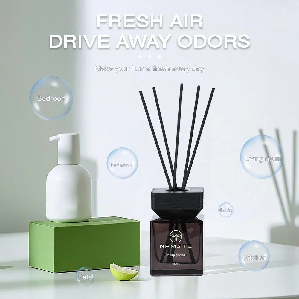 100ML Aromatherapy Oil Reed Diffuser Sticks