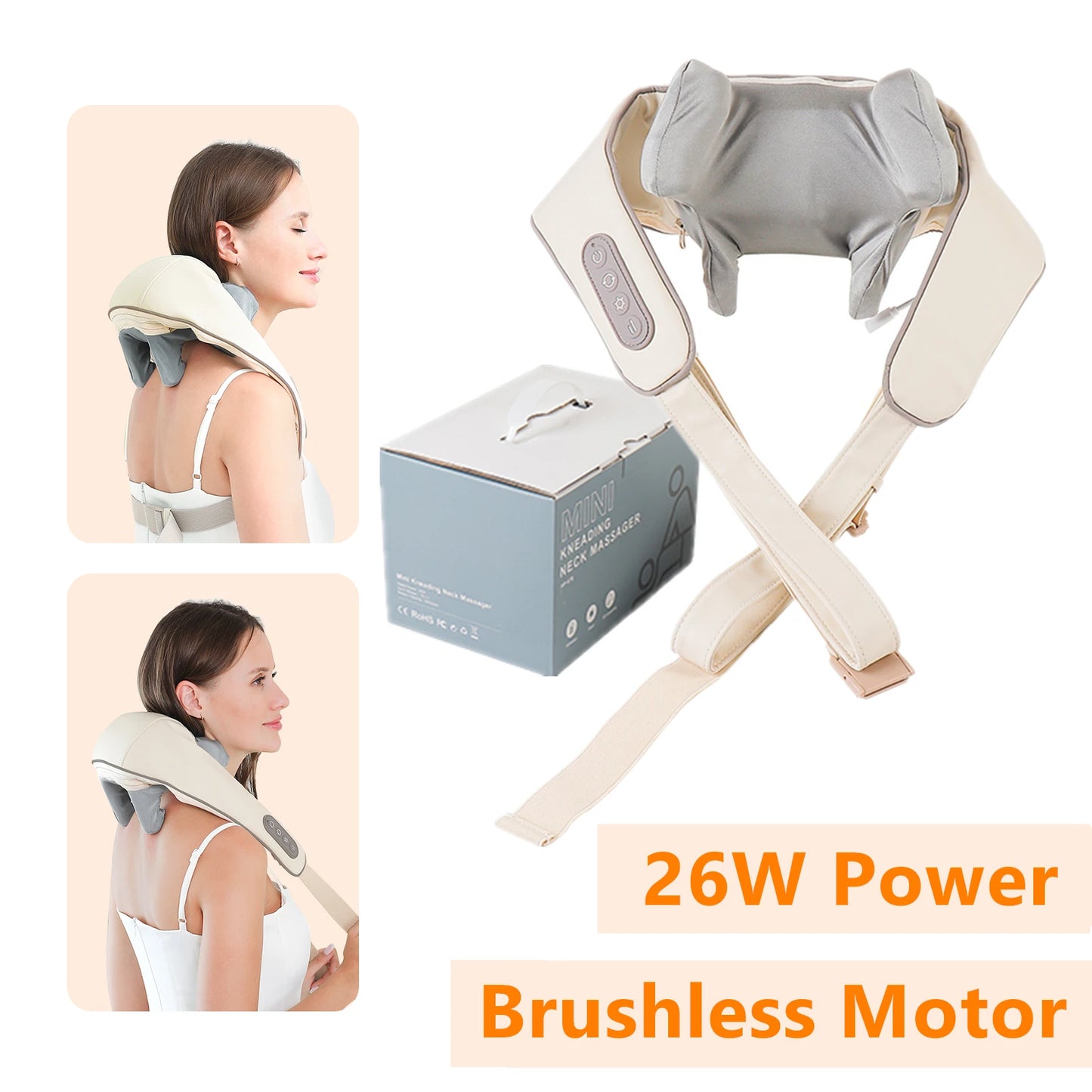 Wireless Shoulder, Neck, and Back Massager