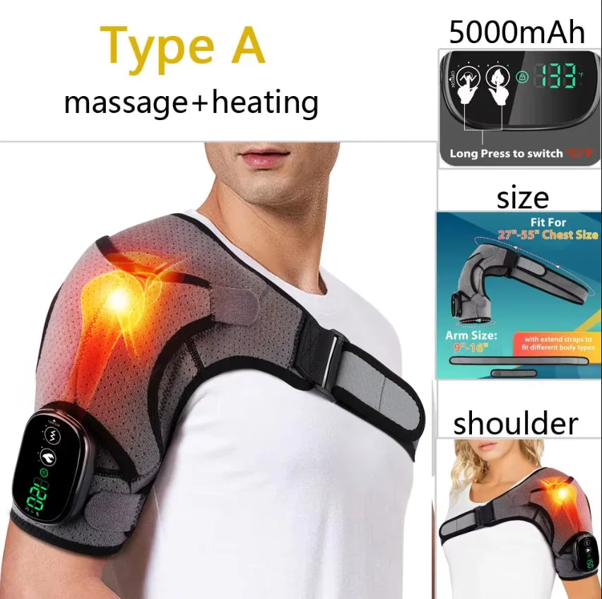 Multifunctional Neck, Back & Waist Massager Belt