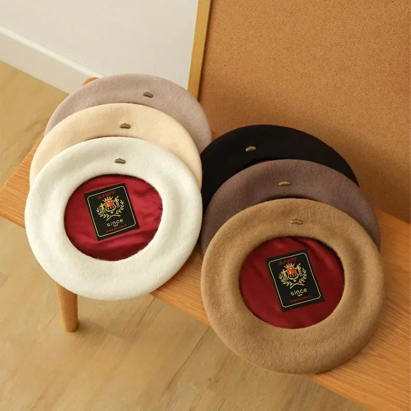 Women's Wool Beret Hat
