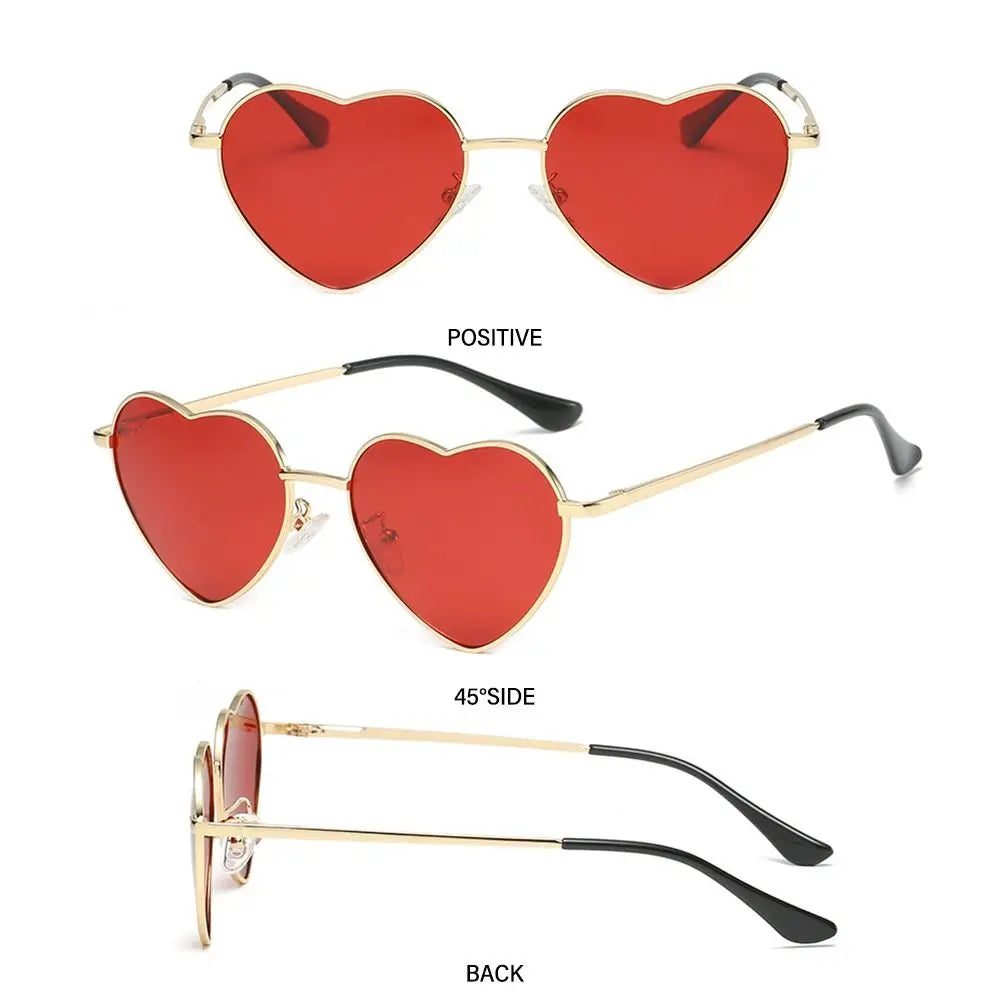 UV400 Protection Heart-Shaped Sunglasses