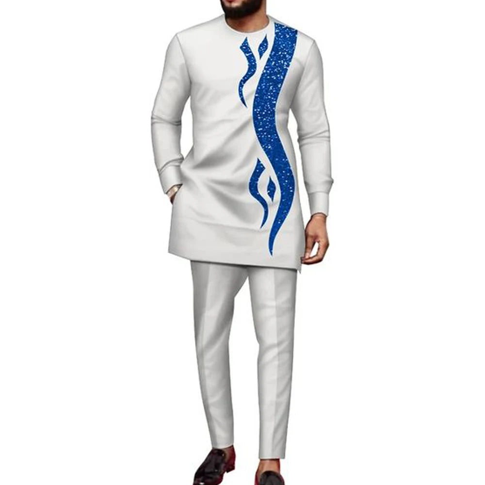 African Traditional Fashionable Men's Suit