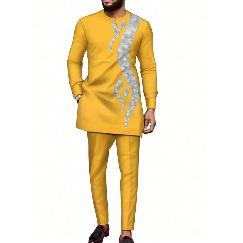 African Traditional Fashionable Men's Suit