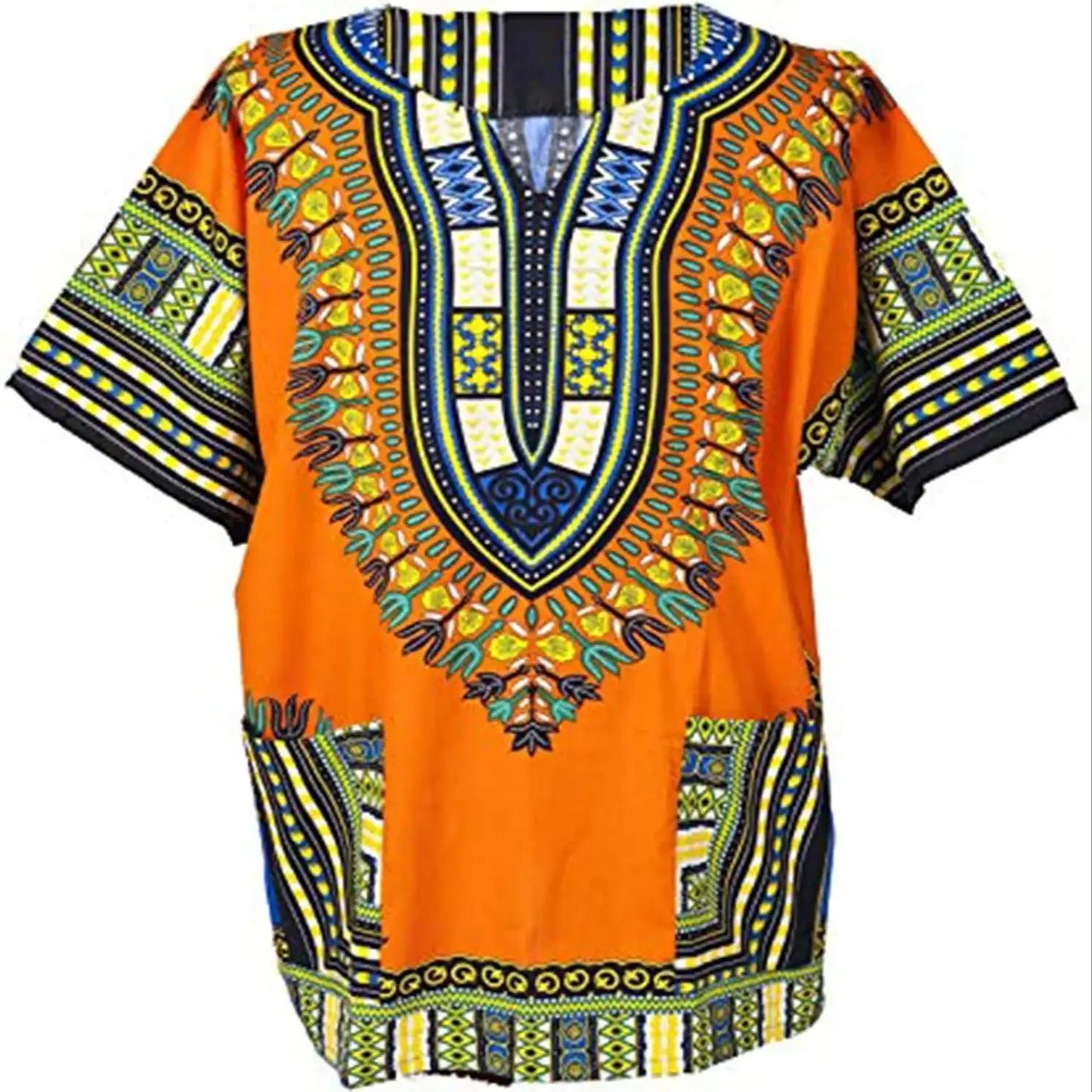 Traditional African Dashiki Cotton Unisex Shirt