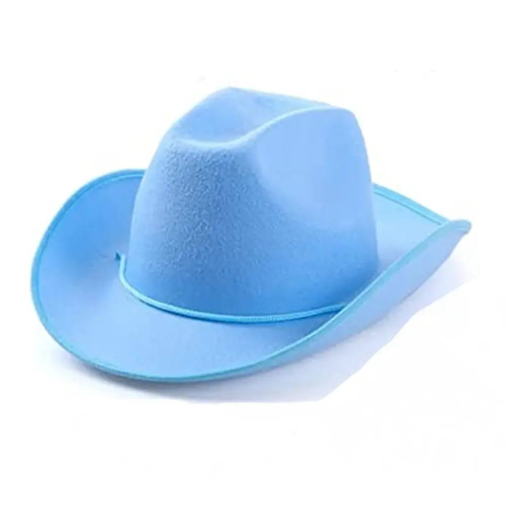Unisex Western Wide Brim Fedoras Hat