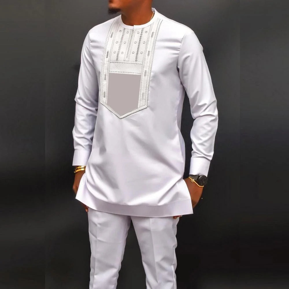 African Traditional Fashionable Men's Suit