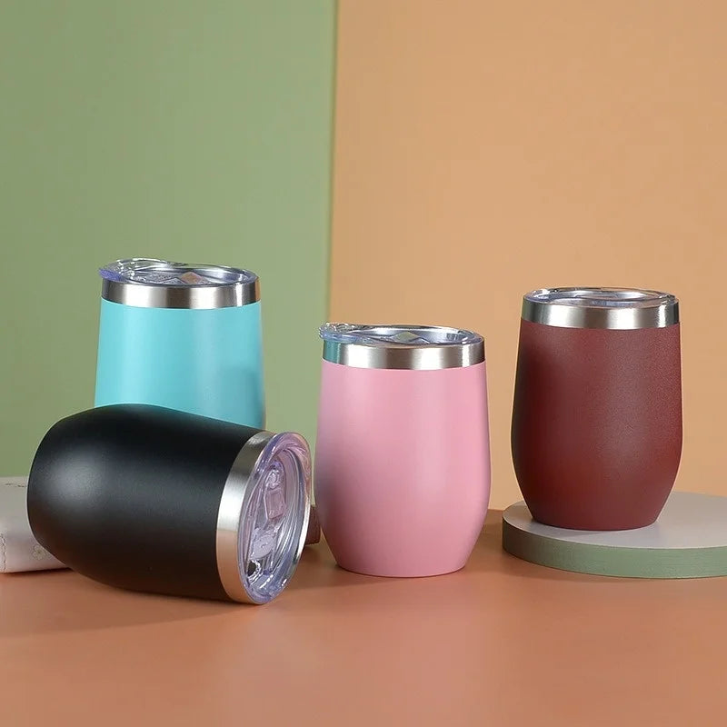 12oz Eggshell Cup Stainless Steel Thermos Bottle