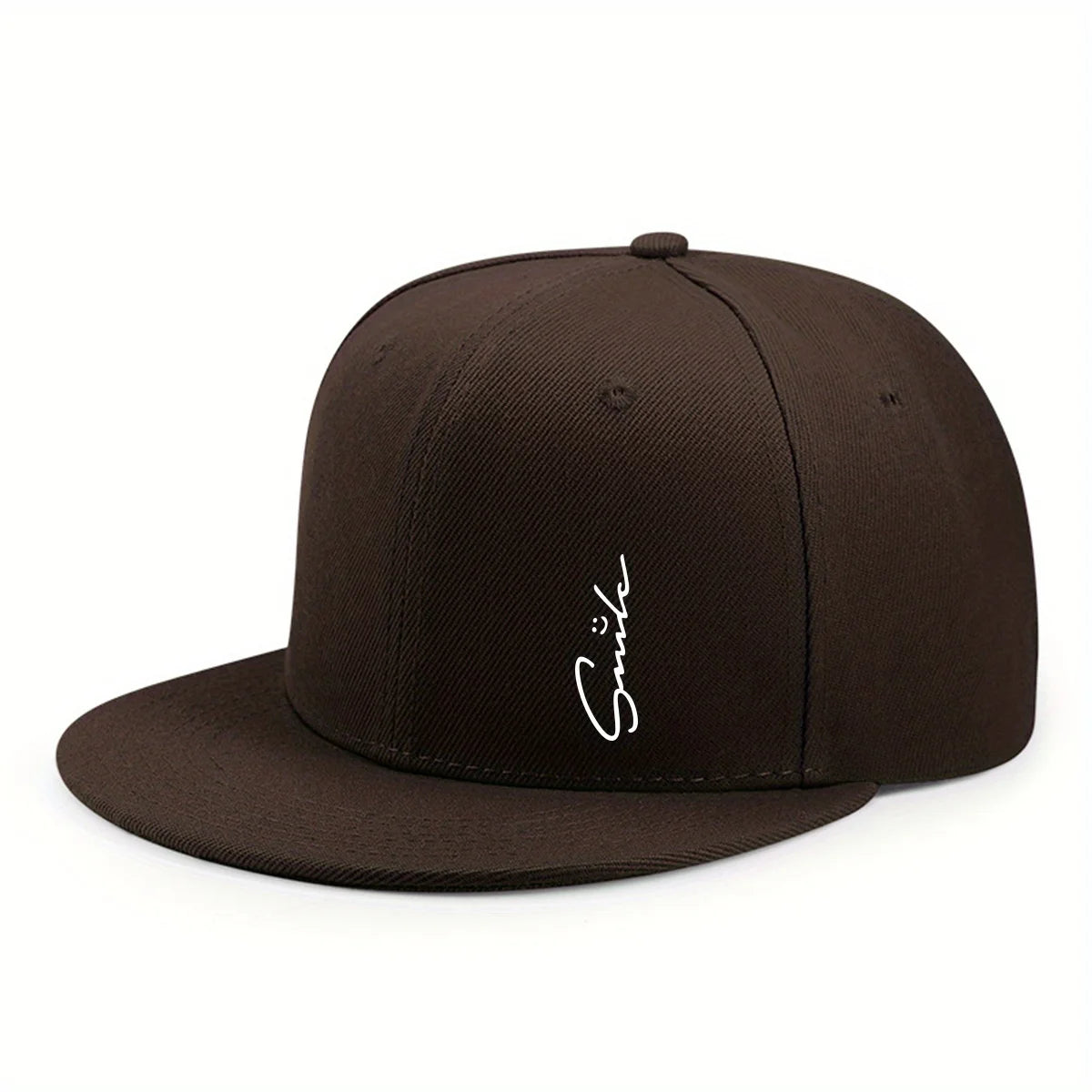 Unisex Woven Flat Brim Sun Hat