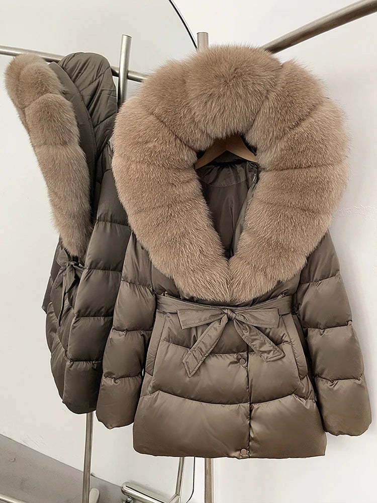 Thick Warm Female Down Jacket