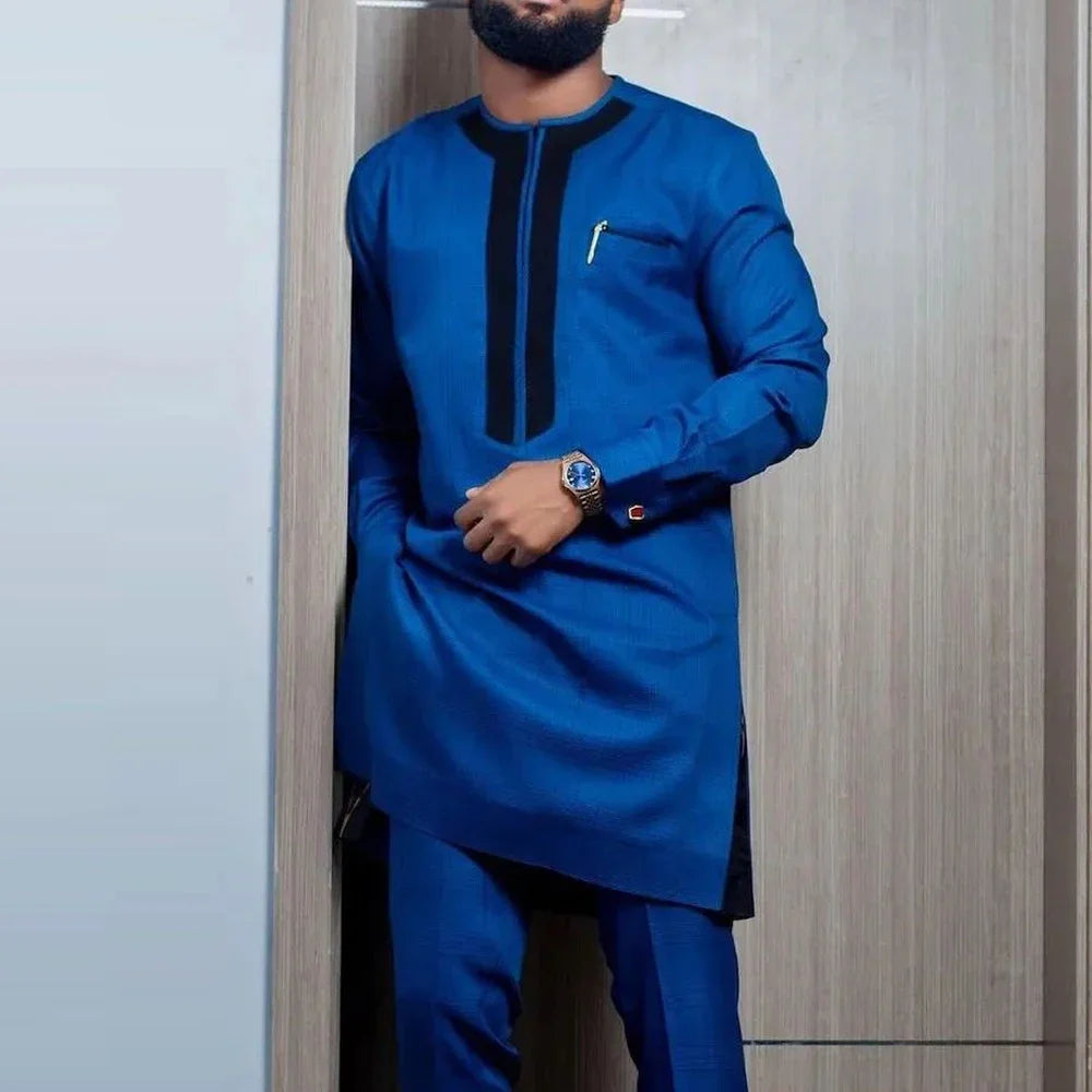 African Traditional Fashionable Men's Suit