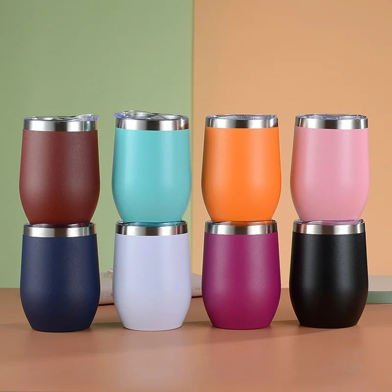 12oz Eggshell Cup Stainless Steel Thermos Bottle