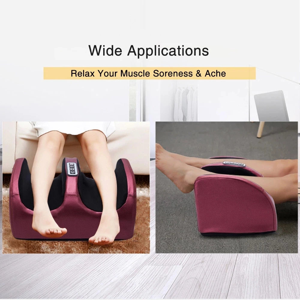 Heated Roller Calf Pain Relief Machine