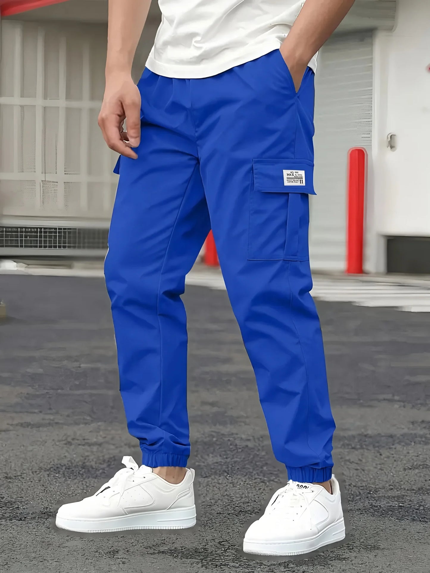 Outdoor Men's Cargo Pants Sweatpants