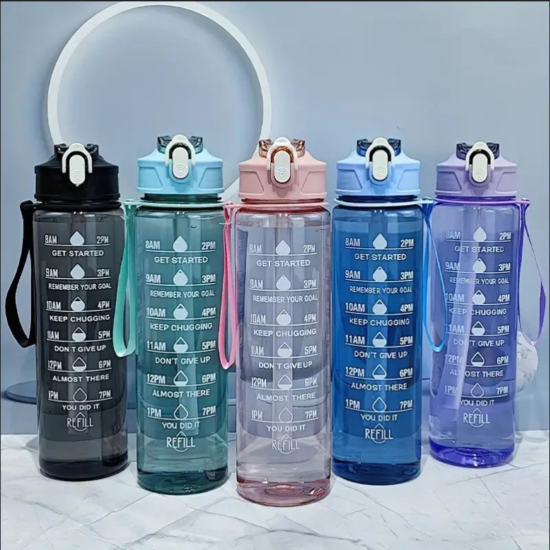 Leak Proof Plastic Sports Water Bottle