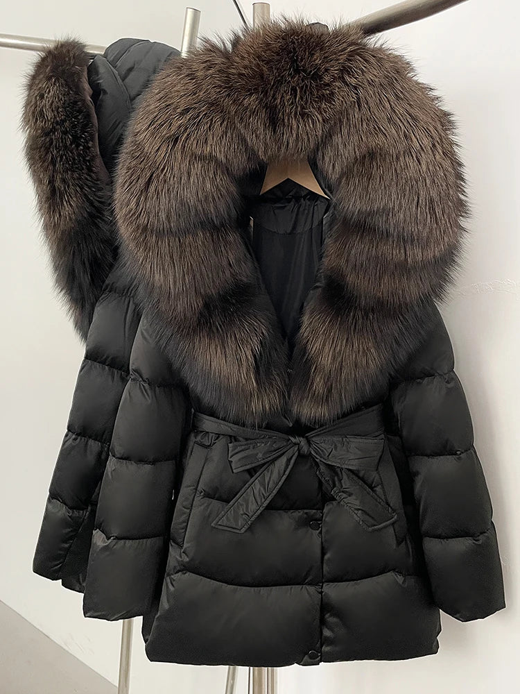 Thick Warm Female Down Jacket