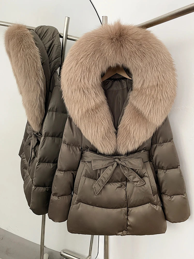 Thick Warm Female Down Jacket