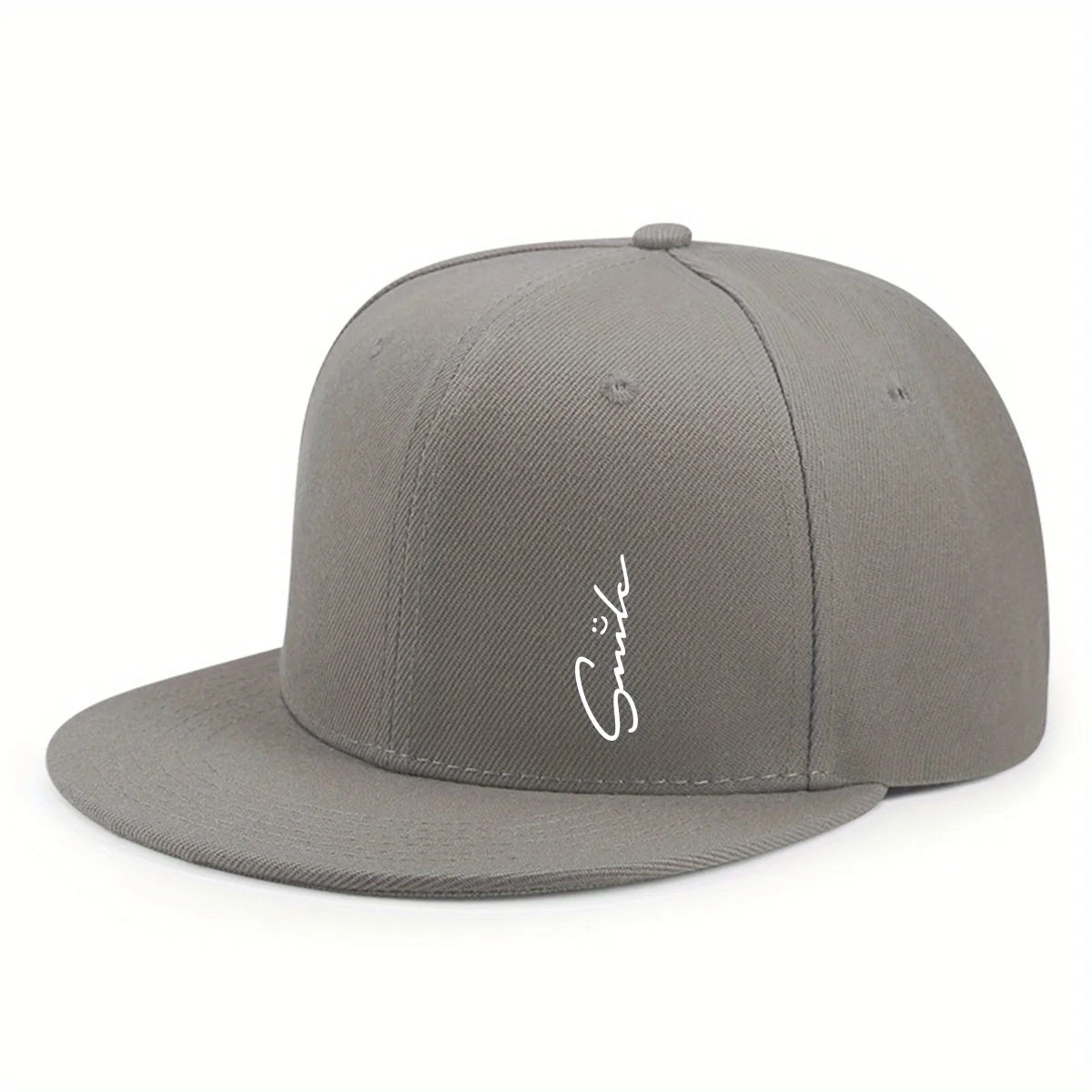 Unisex Woven Flat Brim Sun Hat