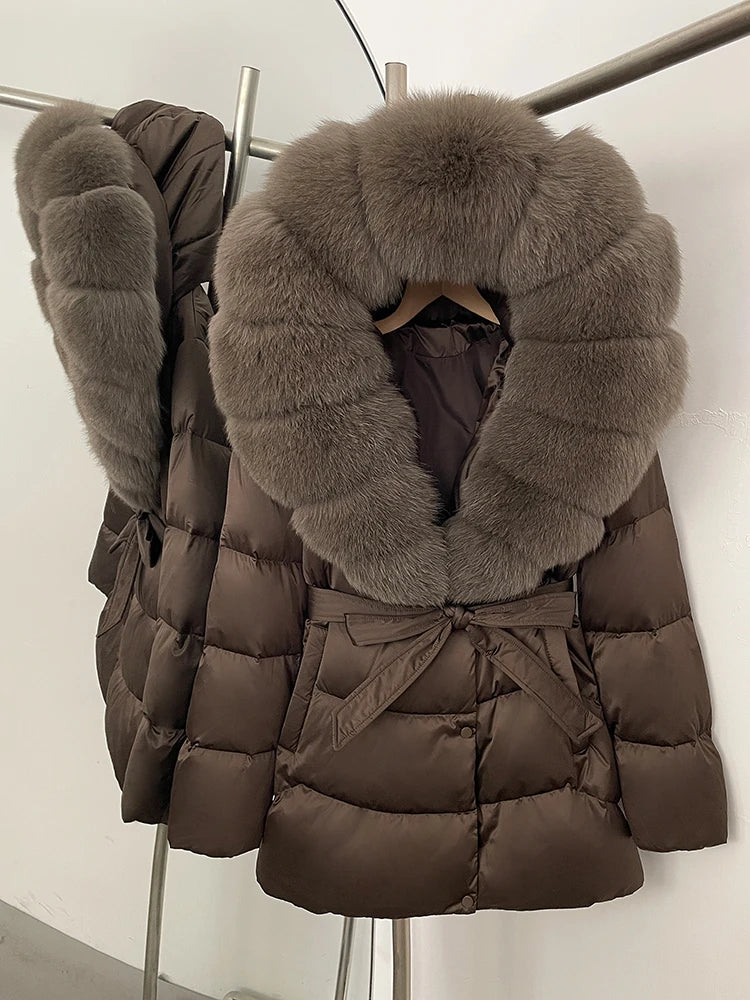 Thick Warm Female Down Jacket