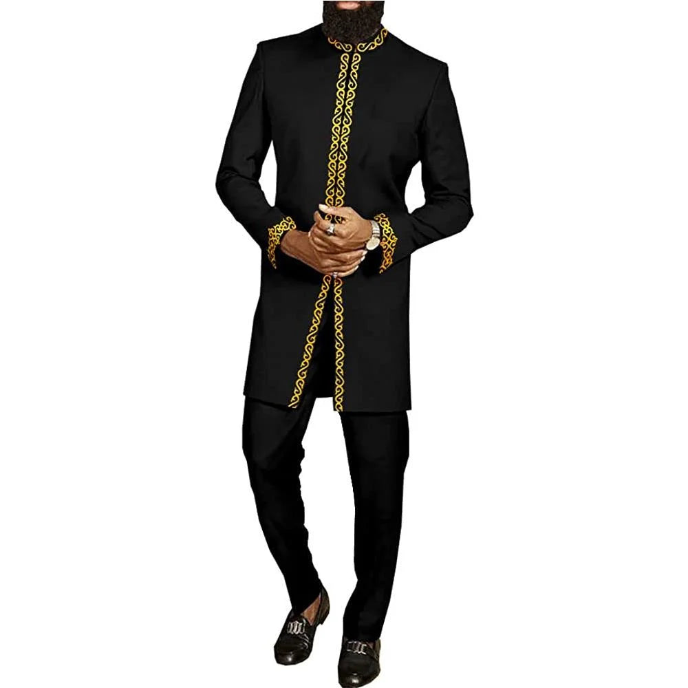 African Traditional Fashionable Men's Suit