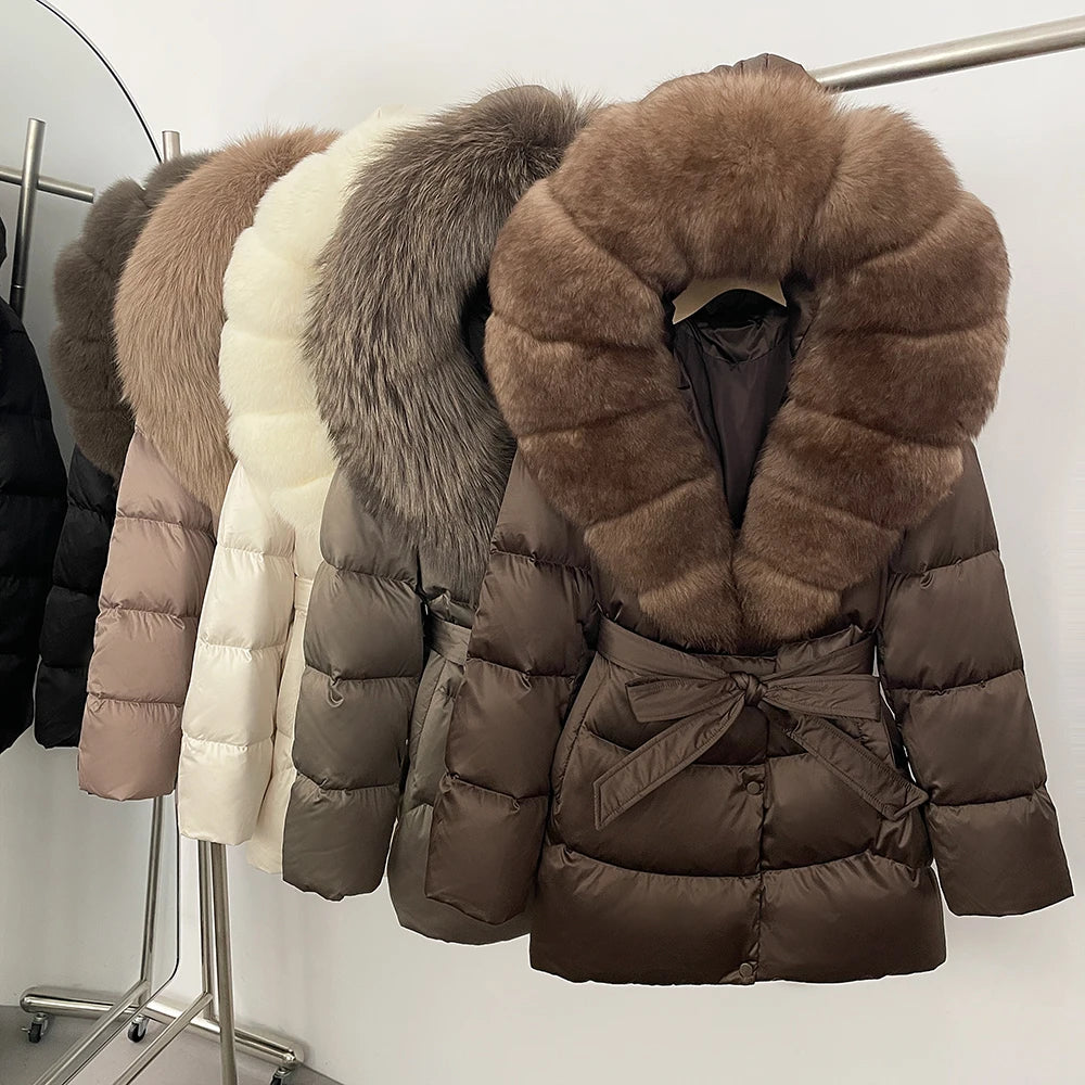 Thick Warm Female Down Jacket