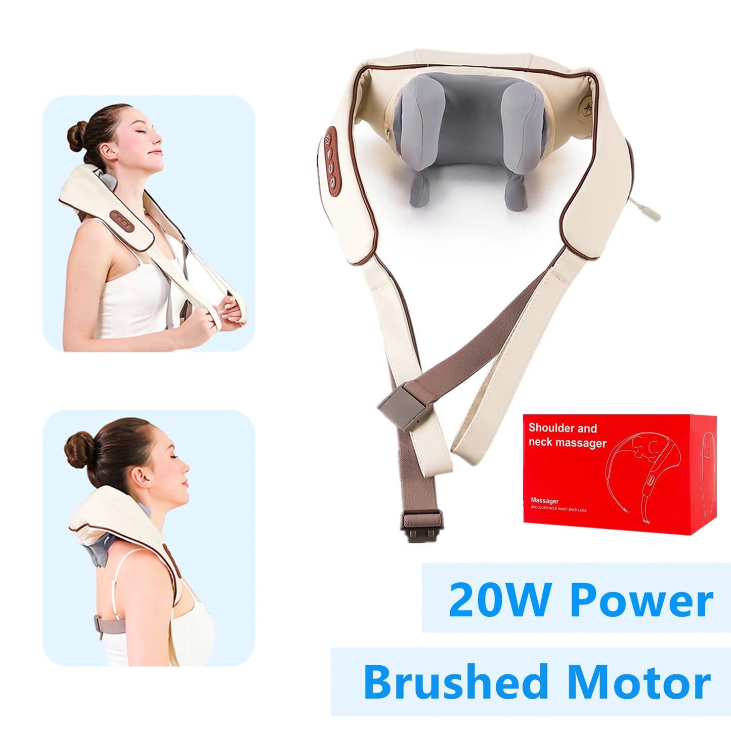 Wireless Shoulder, Neck, and Back Massager